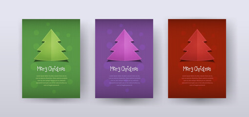 Christmas card greetings holiday background vector design or merry xmas and new year red green text postcard frame graphic illustration for party decoration, modern flyer leaflet cover creative image