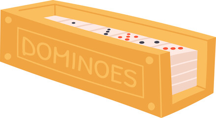 Dominoes flat icon Board game Entertainment Leisure activity