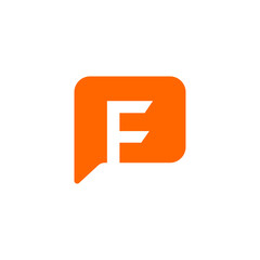 F chat logo