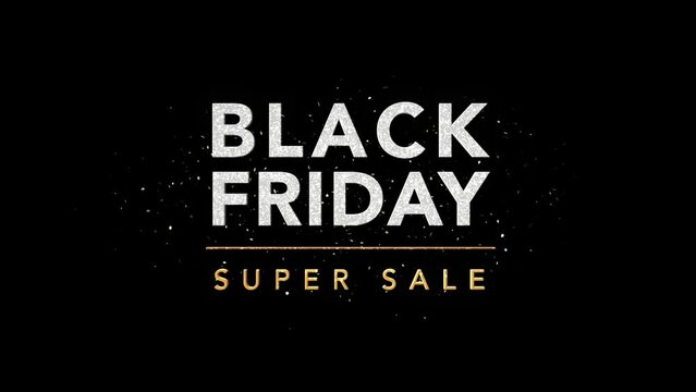 Black Friday Super Sale Alpha Channel