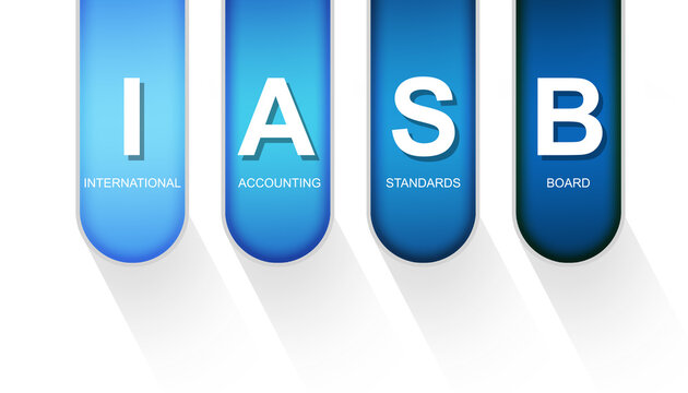 IASB as International Accounting Standards Board acronym isolated