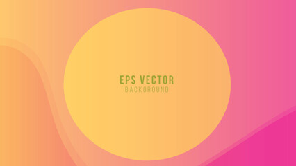Yellow Gradient Line Shape Background Abstract EPS Vector