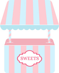 Circus pink sweets