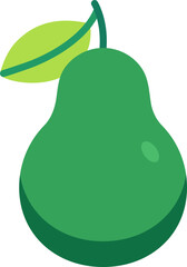 Avocado colorful style