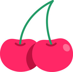 Cherry colorful style