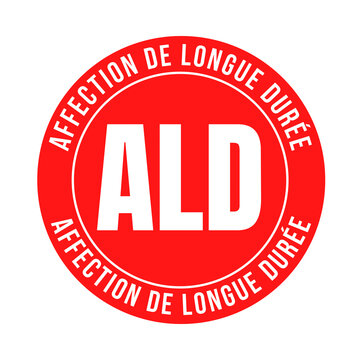 Symbole ALD affection de longue dur&eacute;e en France