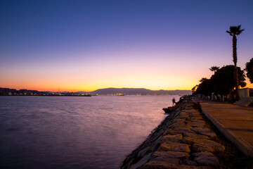 Gibraltar am Abend