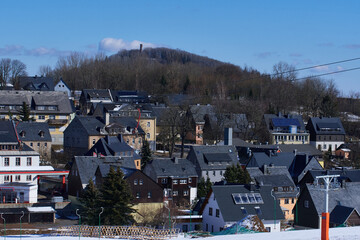 Altenberg im Osterzgebirge im Winter	