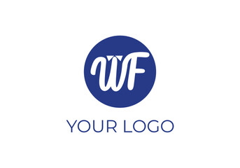 W F Logo Design