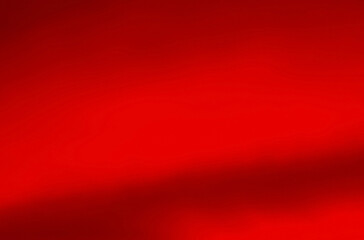 Pop Art Surreal Style Stunning Gradient Red Colored Evening Sky