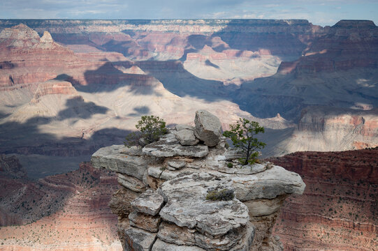 Current landscape photography of the famous Grand Canyon of the United States