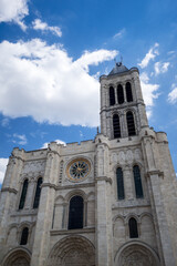 Fototapeta na wymiar Basilica of Saint-Denis, France