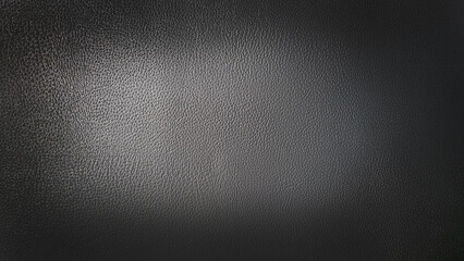 Black genuine leather texture background. Natural skin leather with texture design pattern