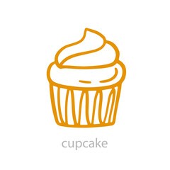 Cupcake Vector Illustration