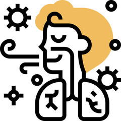 Respiratory icon