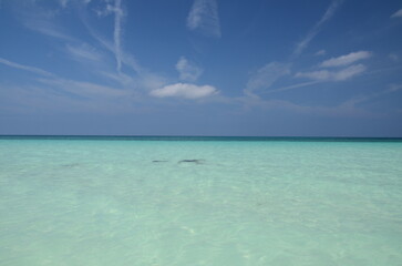 entre  ciel bleu et mer turquoise, Caraïbes