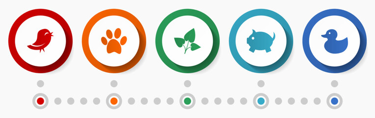 Environment concept vector icons