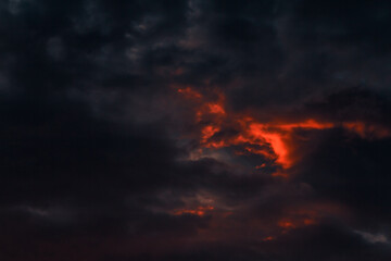 warmer dark sky 