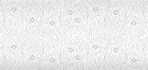 Cyber connection on the white background. Hi-tech communication design. Electronic vector illustration. Abstract modern digital science technology futuristic circuit board.