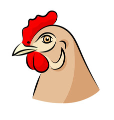 Kura ilustracja chicken hen illustration - obrazy, fototapety, plakaty