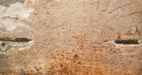 Portada de una pared sucia con grasa y humedad desgastada para fondos grunge abstractos 