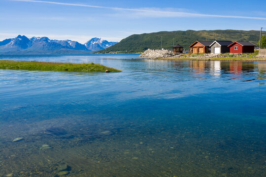 Estuary of Fiskelva river to Oksfjorden, Norway