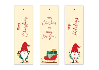 set segnalibro del natale