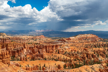 Bryce Canyon National Park with the beautiful hoodoo's