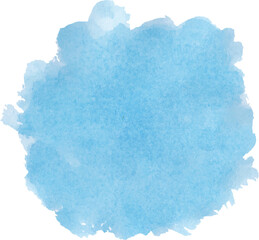 Obraz premium blue watercolor paint stroke background vector illustration