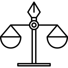 Justice Scale Icon