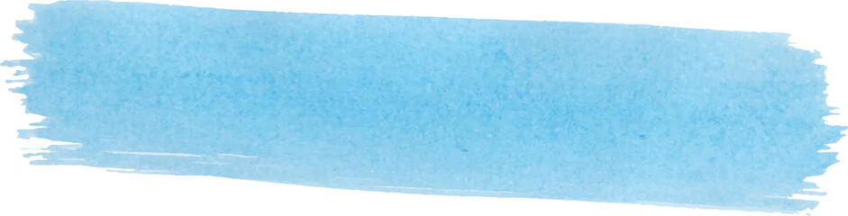 blue watercolor paint stroke background vector illustration