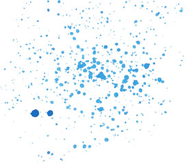 blue watercolor paint stroke background vector illustration