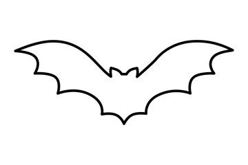 bat with wings