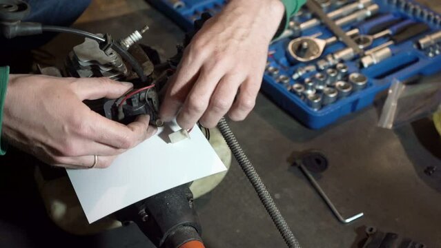 brush cutter repair,garden equipment repair workshop