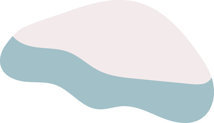 Snow caps and snowdrifts, Christmas and winter decoration