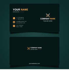 Luxury business card design template