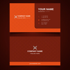 Modern and luxury business card template