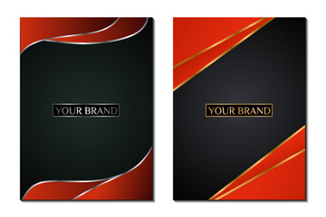 A set of background templates and banners for the purposes of brochures, business cards, magazines, media etc.