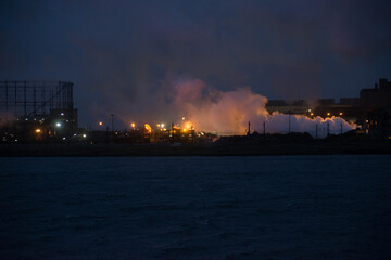 Schlackeabguss Stahlwerk D&uuml;nkirchen