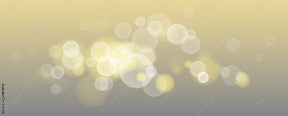 Poster beautiful bokeh blurred lights vector abstract background with defocused transparent lights effect.