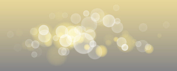 Beautiful bokeh blurred lights vector abstract background with defocused transparent lights effect. © Sylverarts