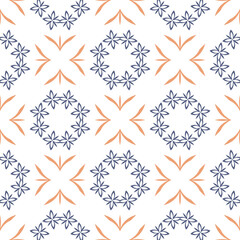 Abstract geometric pattern. A seamless background, vintage texture.	