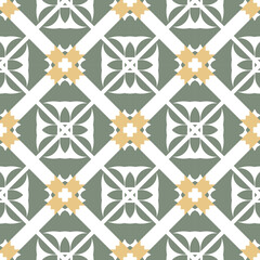 Abstract geometric pattern. A seamless background, vintage texture.	