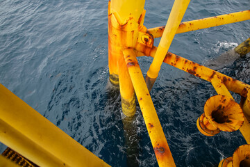 Offshore gulf industry rig drill oil and gas production petroleum