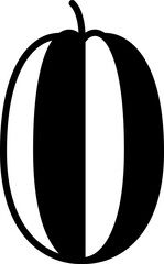 Star fruit Carambola Style Semi Solid Transparent