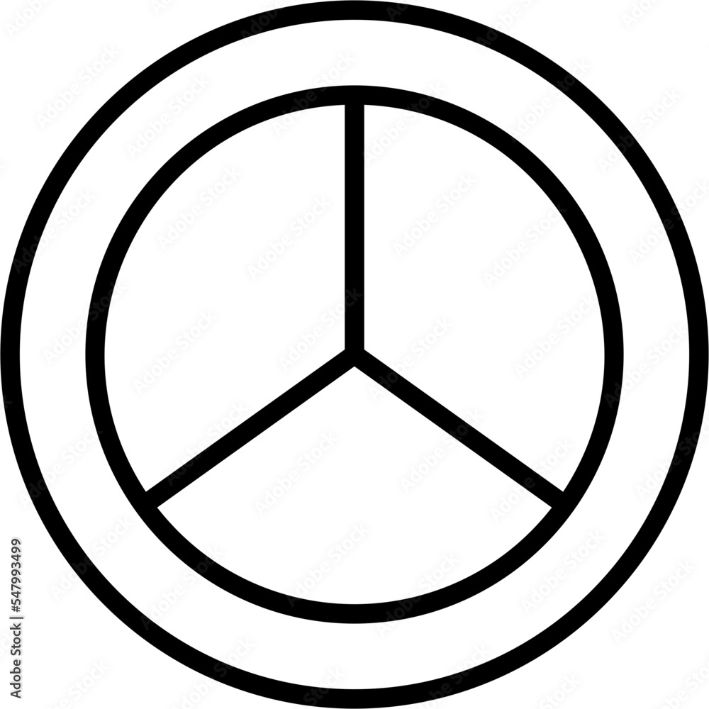 Poster peace icon