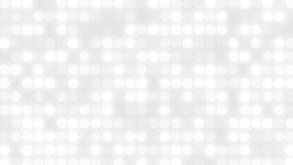 Dot white gray pattern gradient texture background. Abstract  technology big data digital background. 3d rendering.