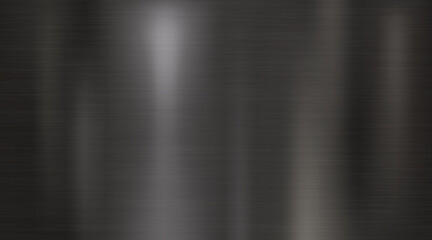 Black metal texture vector background.