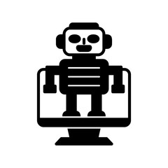 Robot Assistant Icon