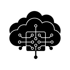 Cloud Intelligence Icon